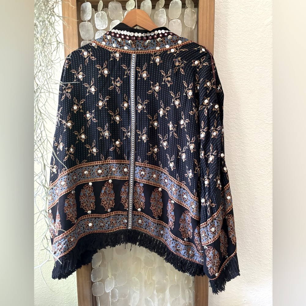 Free people NWOT M smoke in mirrors jacket